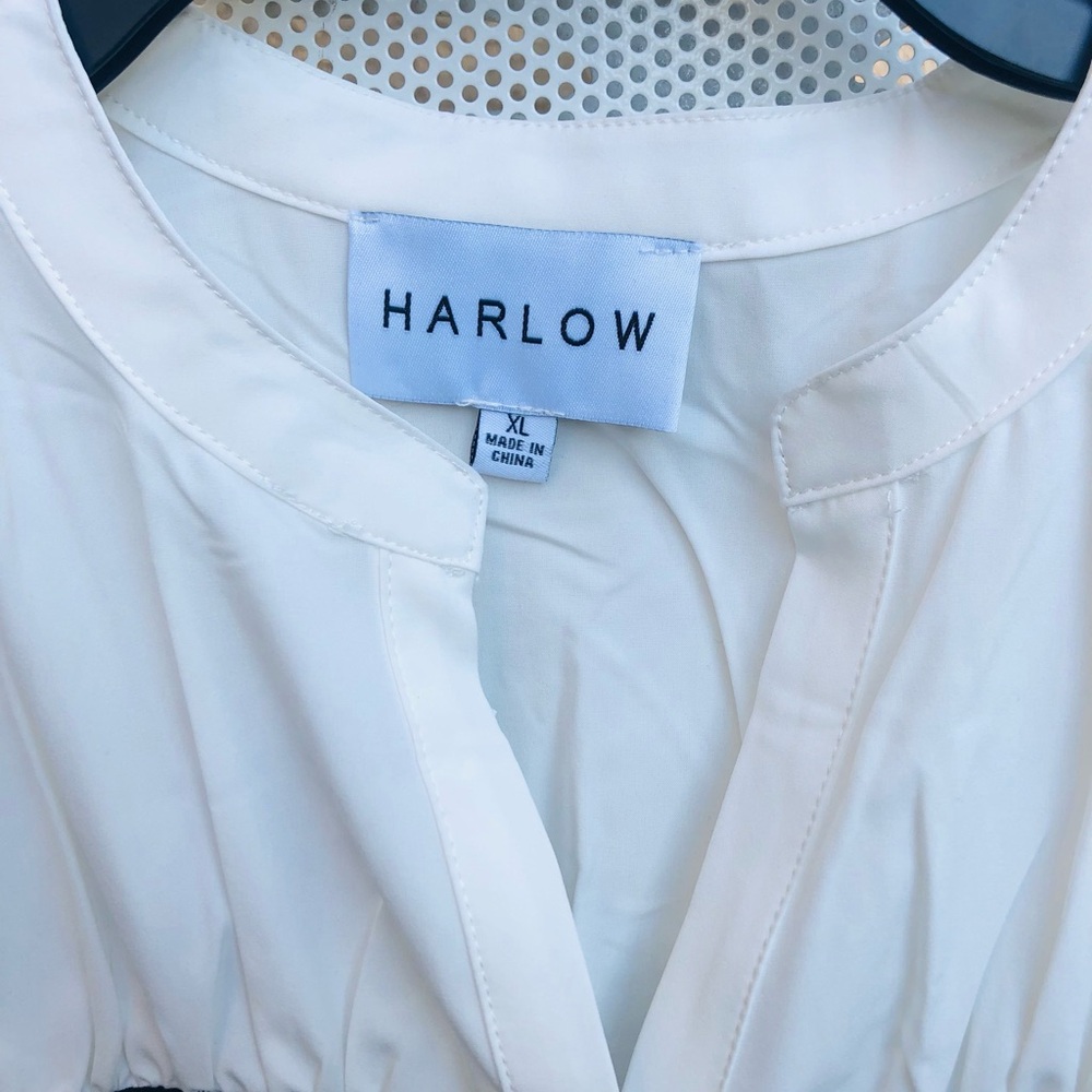 Harlow - Brand New With Tags! White Women's V-Neck Blouse